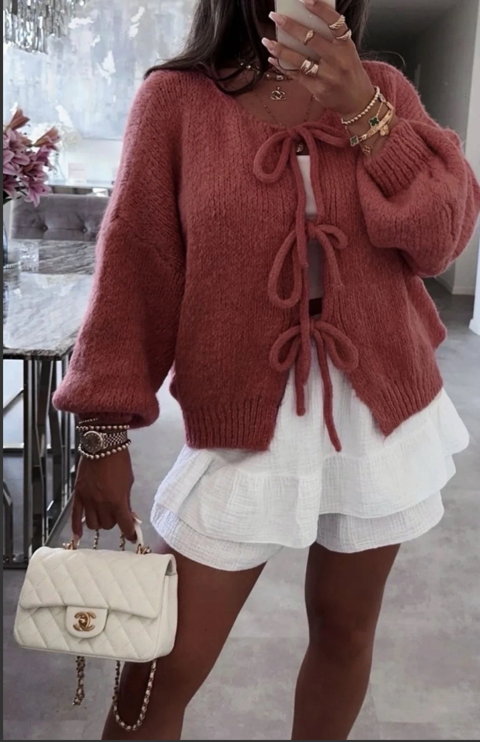 GILET PULL EN LAINE