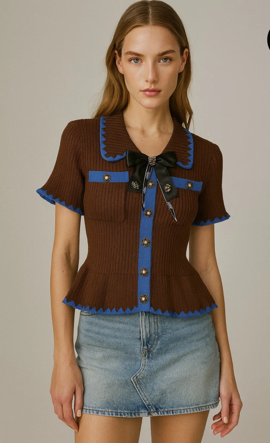 Pull manches courtes