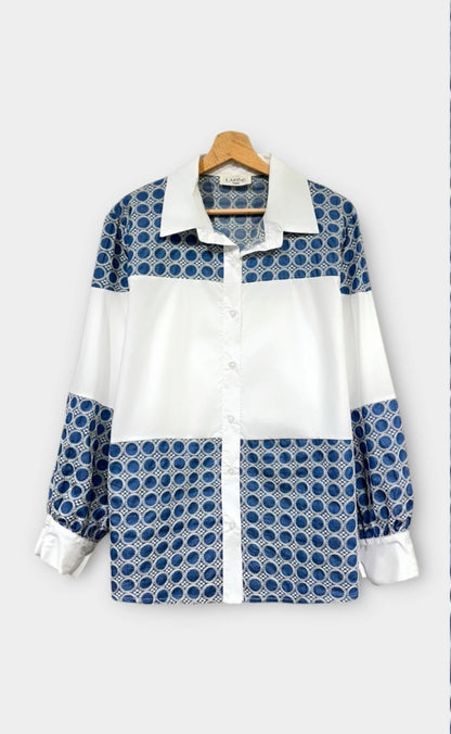 Chemise oversize coton