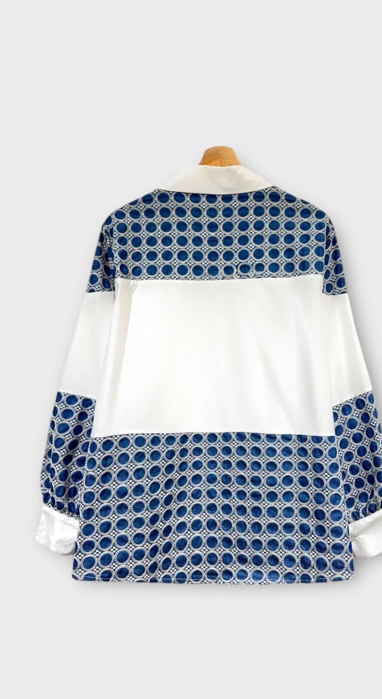 Chemise oversize coton