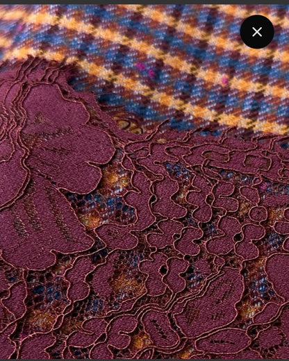 VESTE CARREAUX