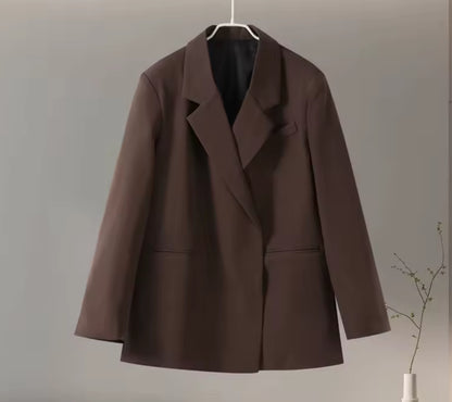 BLAZER MARRON OVERSIZE